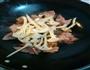 青椒松花菜炒腊肉的做法图解6