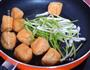 春天，荞头炒腊肉豆腐的做法图解7