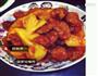 菠萝咕噜肉的做法图解1