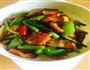 蒜苔炒腊肉的做法图解8