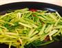 清爽可口-西芹炒腊肉的做法图解3