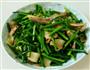 韭菜芯炒肉的做法图解1