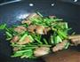 蒜苔炒肉片的做法图解8