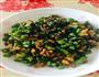 肉末橄榄菜炒四季豆的做法图解1