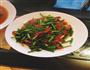 蒜苗炒腊肉的做法图解5