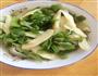 青椒炒茭白的做法图解4
