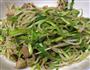 蒜苗炒绿豆芽的做法图解1