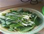 青菜炒豆饼的做法图解1