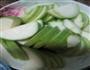 小茭瓜炒花肉的做法图解2