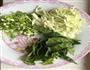 小葱菠菜鸡蛋饼的做法图解1