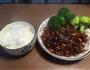 一人食 营养均衡油亮亮鸡腿杏鲍菇卤味饭的做法图解1