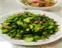 韭苔肉片炒蚕豆的做法图解7