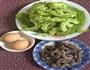 滑炒苦瓜虾肉的做法图解1