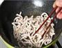 芦蒿炒肉丝的做法图解2