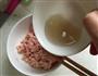 咸蛋蒸肉饼的做法图解2