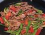 杭椒炒牛肉的做法图解4
