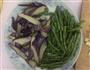 豆角烧茄子的做法图解1