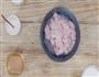酱瓜肉丁炒毛豆的做法图解1