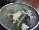 南瓜苗肉片汤