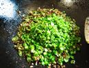 青椒肉末炒豆角