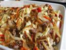 红酒牛肉蔬菜焗饭