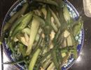 蒜炒红菜薹